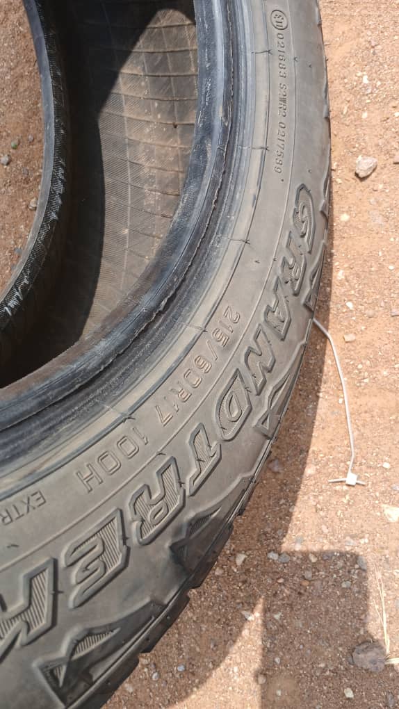 215/60 R17 Dunlop (Metsimotlhabe)