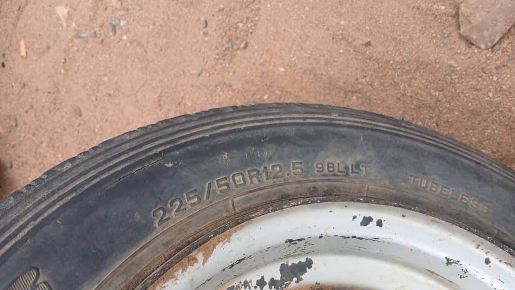 225/50 R12 With Rim - Mogoditshane Block 5