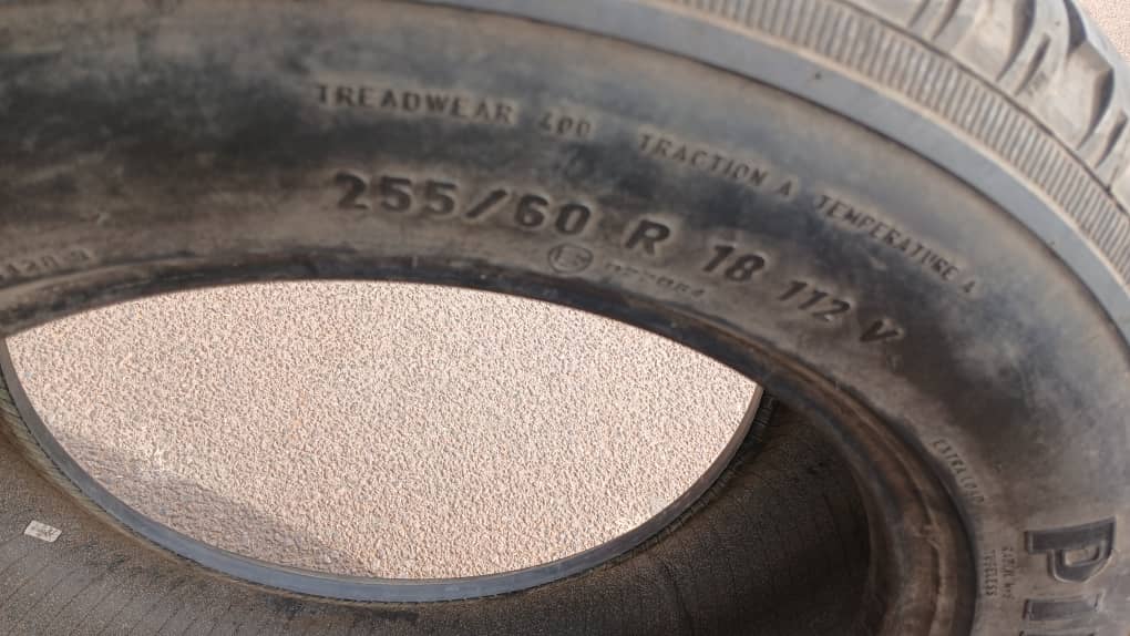 255/60 R18 Pirelli (Mogoditshane / Gabane Road / Engine Junction)