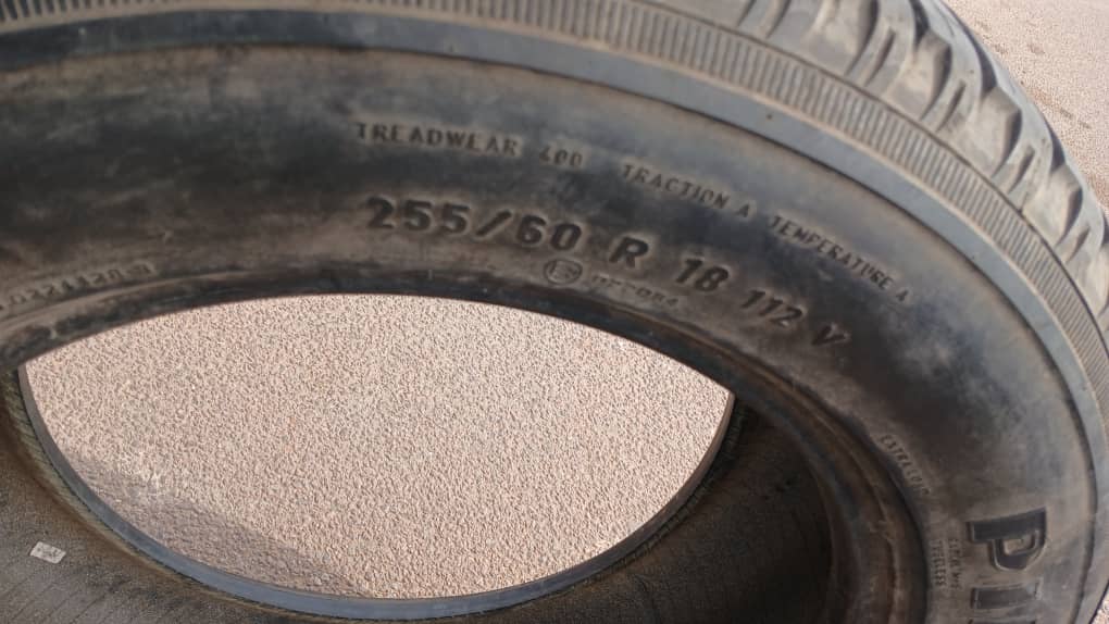 255/60 R18 Pirelli (Mogoditshane / Gabane Road / Engine Junction)