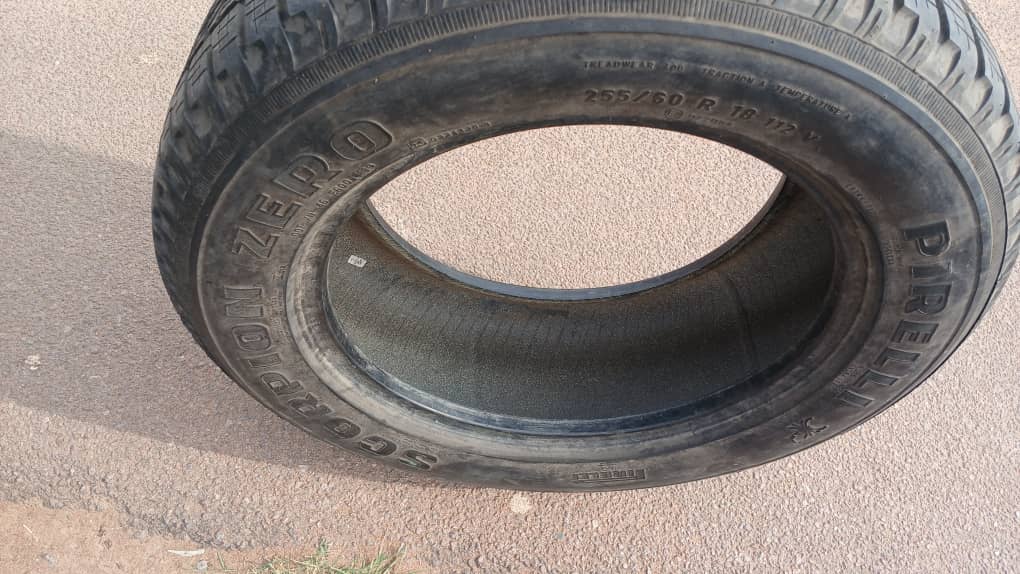 255/60 R18 Pirelli (Mogoditshane / Gabane Road / Engine Junction)